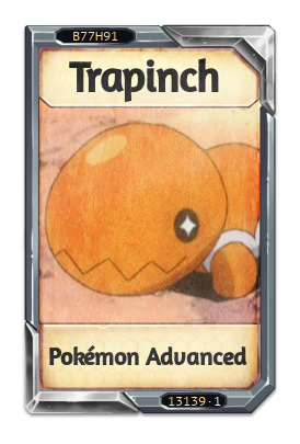 Trapinch Pokémon Advanced