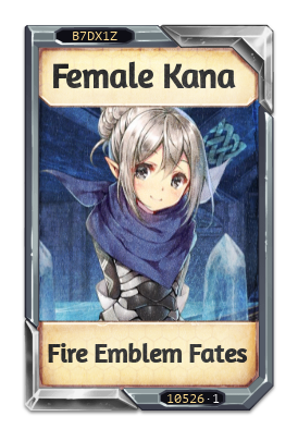 Female Kana Fire Emblem Fates