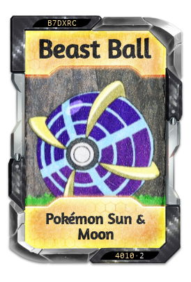 Beast Ball Pokémon Sun & Moon