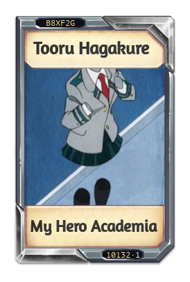 Tooru Hagakure My Hero Academia