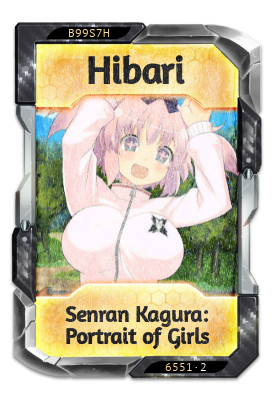 Hibari Senran Kagura: Portrait of Girls