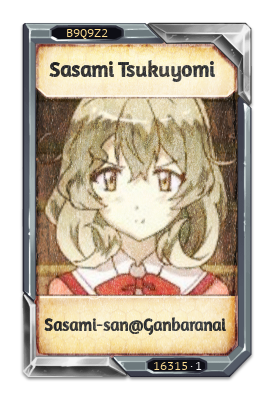 Sasami Tsukuyomi Sasami-san@Ganbaranai