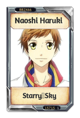 Naoshi Haruki Starry Sky