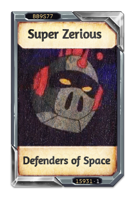 Super Zerious Defenders of Space