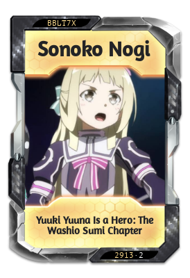 Sonoko Nogi Yuuki Yuuna Is a Hero: The Washio Sumi Chapter