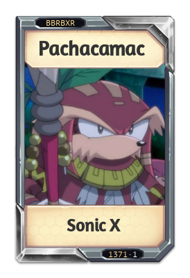 Pachacamac Sonic X