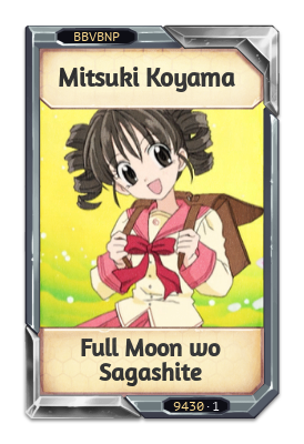 Mitsuki Koyama Full Moon wo Sagashite