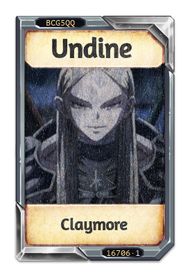 Undine Claymore