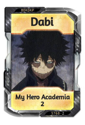 Dabi My Hero Academia 2