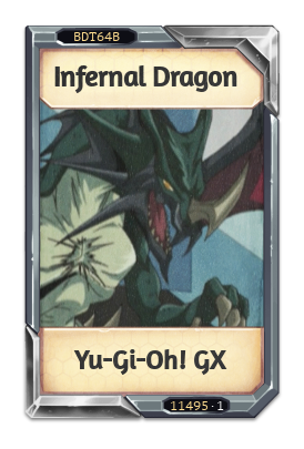 Infernal Dragon Yu-Gi-Oh! GX