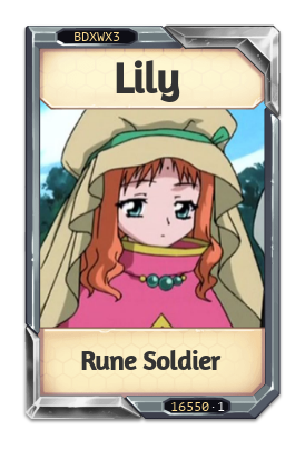 Lily Rune Soldier