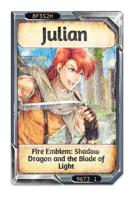 Julian Fire Emblem: Shadow Dragon and the Blade of Light