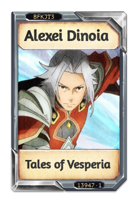 Alexei Dinoia Tales of Vesperia