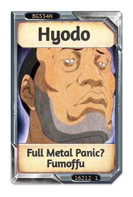 Hyodo Full Metal Panic? Fumoffu