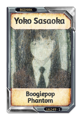 Yoko Sasaoka Boogiepop Phantom