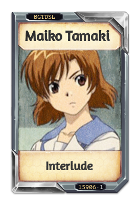 Maiko Tamaki Interlude