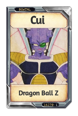 Cui Dragon Ball Z