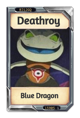 Deathroy Blue Dragon