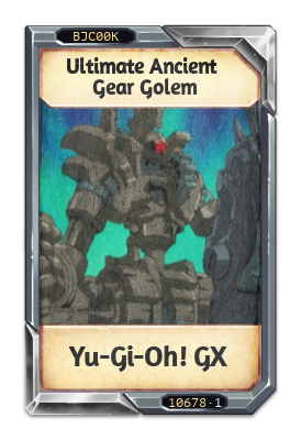 Ultimate Ancient Gear Golem Yu-Gi-Oh! GX