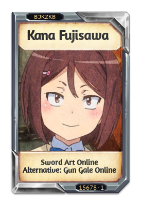 Kana Fujisawa Sword Art Online Alternative: Gun Gale Online