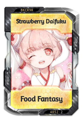 Strawberry Daifuku Food Fantasy