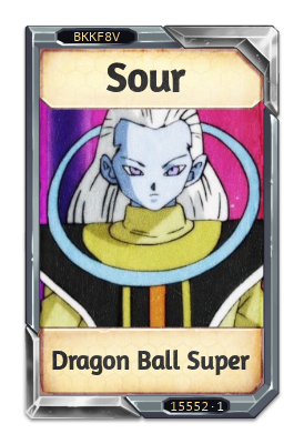 Sour Dragon Ball Super