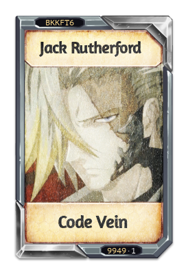 Jack Rutherford Code Vein