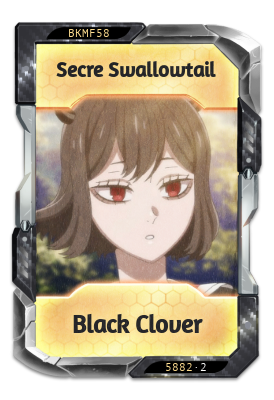 Secre Swallowtail Black Clover