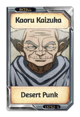 Kaoru Kaizuka Desert Punk