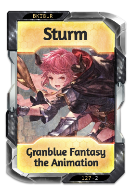 Sturm Granblue Fantasy the Animation