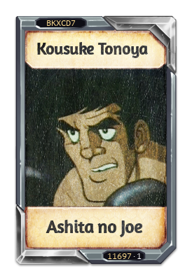 Kousuke Tonoya Ashita no Joe