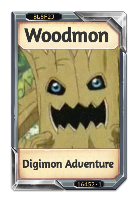 Woodmon Digimon Adventure