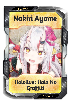 Nakiri Ayame Hololive: Holo no Graffiti