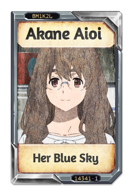 Akane Aioi Her Blue Sky