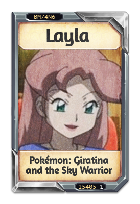 Layla Pokémon: Giratina and the Sky Warrior