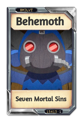 Behemoth Seven Mortal Sins