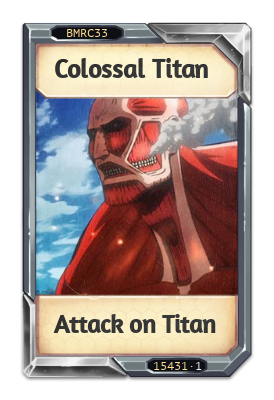 Colossal Titan Attack on Titan