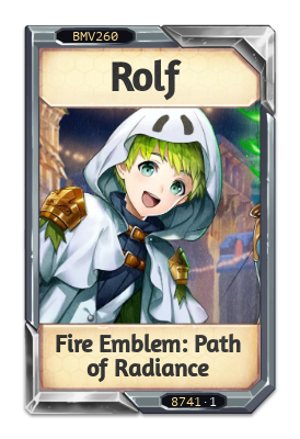 Rolf Fire Emblem: Path of Radiance