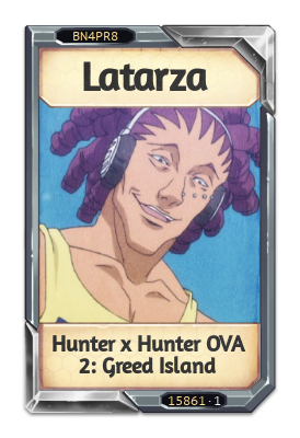 Latarza Hunter x Hunter OVA 2: Greed Island