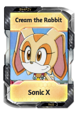 Cream the Rabbit Sonic X