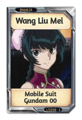 Wang Liu Mei Mobile Suit Gundam 00