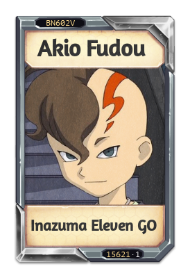 Akio Fudou Inazuma Eleven GO