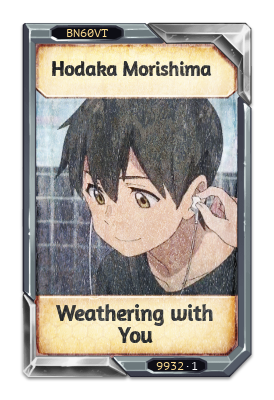 Hodaka Morishima Weathering with You