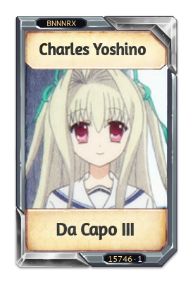 Charles Yoshino Da Capo III