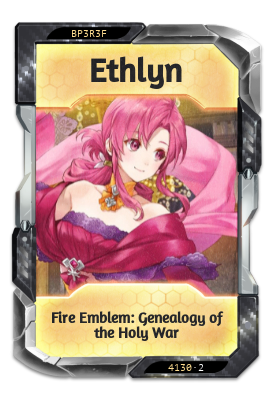 Ethlyn Fire Emblem: Genealogy of the Holy War