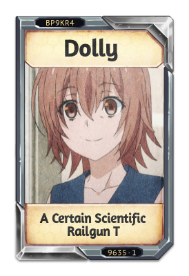 Dolly A Certain Scientific Railgun T