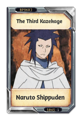 The Third Kazekage Naruto Shippuden