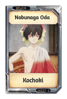 Nobunaga Oda Kochoki