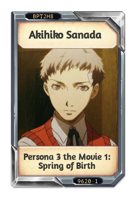 Akihiko Sanada Persona 3 the Movie 1: Spring of Birth