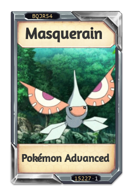 Masquerain Pokémon Advanced